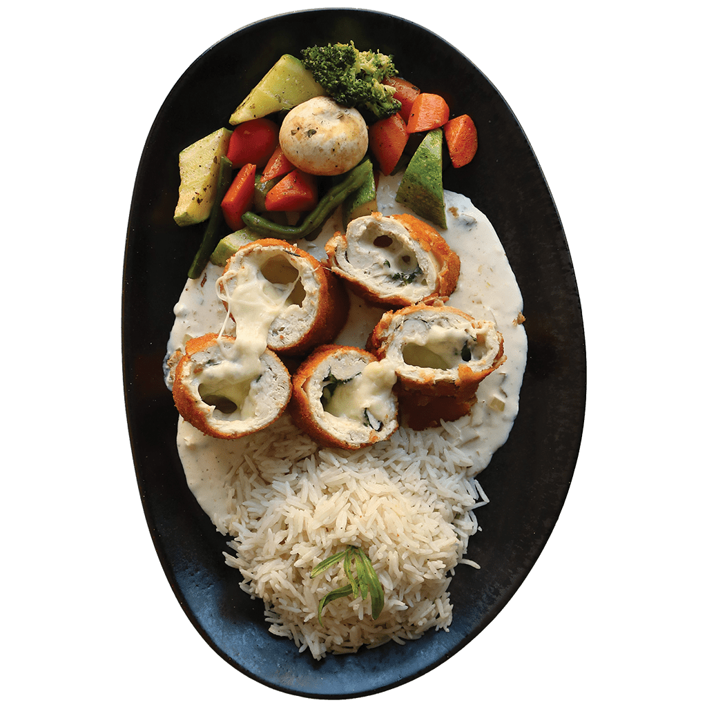 رول الدجاج المقلي