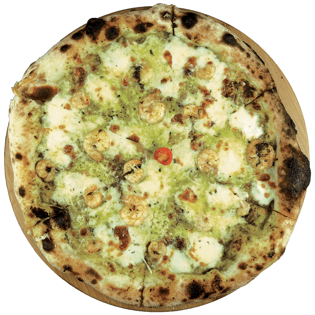 شرمب بيستو بيتزا